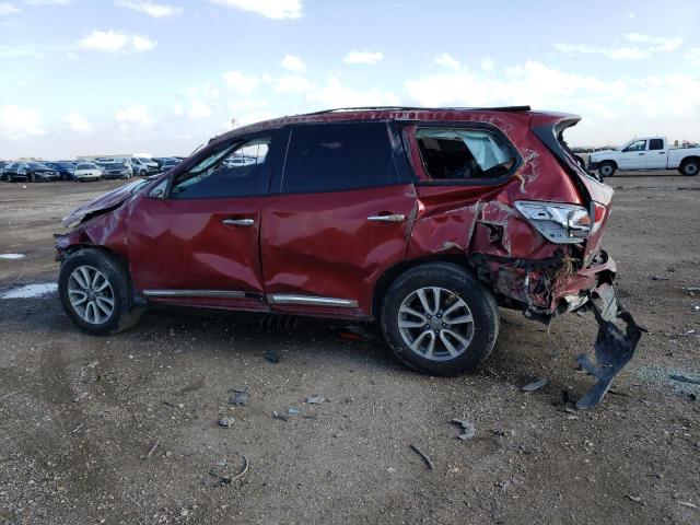 5N1AR2MNXEC678705 - 2014 NISSAN PATHFINDER S წითელი ფოტო 2