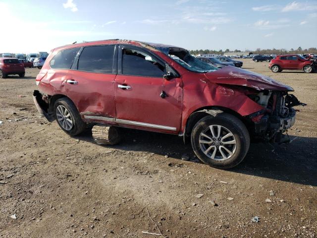 5N1AR2MNXEC678705 - 2014 NISSAN PATHFINDER S RED photo 4