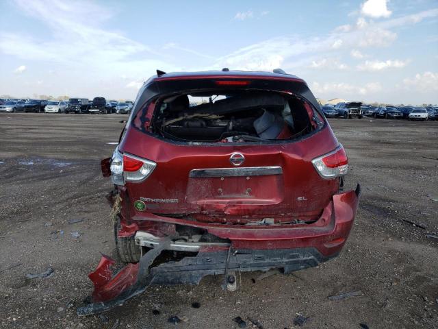 5N1AR2MNXEC678705 - 2014 NISSAN PATHFINDER S წითელი ფოტო 6