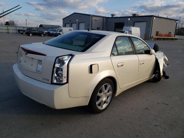 1G6DP567850225033 - 2005 CADILLAC CTS HI FEATURE V6 WHITE photo 3