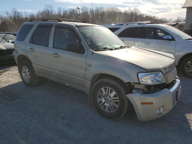 4M2CU57176DJ01545 - 2006 MERCURY MARINER BEIGE photo 4