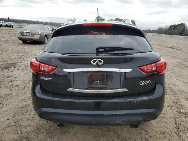 JN8CS1MU0FM381431 - 2015 INFINITI QX70 BLACK photo 6