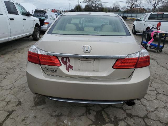 1HGCR2F82DA190896 - 2013 HONDA ACCORD EXL BEIGE photo 6