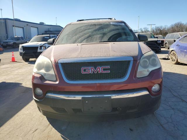 1GKER13D99J174211 - 2009 GMC ACADIA SLE BURGUNDY photo 5