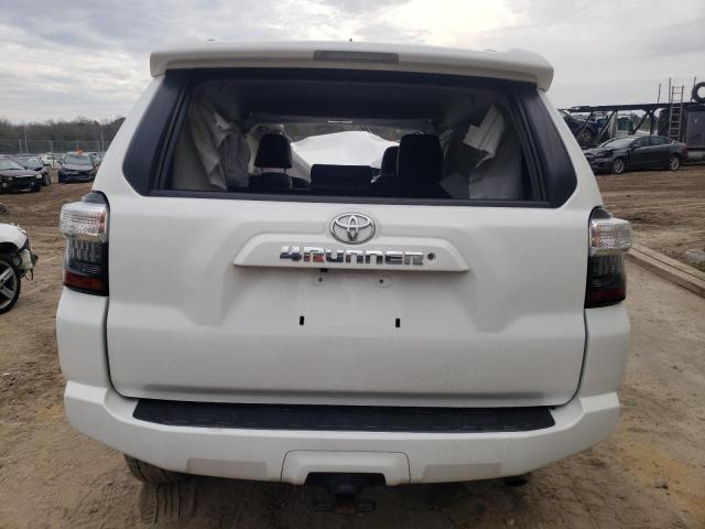 JTEBU5JR0K5655509 - 2019 TOYOTA 4RUNNER SR5 WHITE photo 6