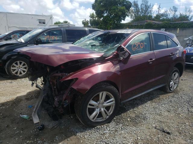 5J8TB3H37EL015951 - 2014 ACURA RDX BURGUNDY photo 2