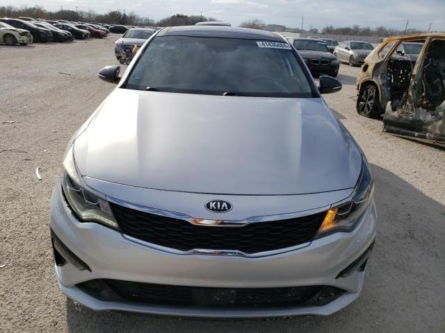 5XXGW4L29KG292850 - 2019 KIA OPTIMA SX SILVER photo 5