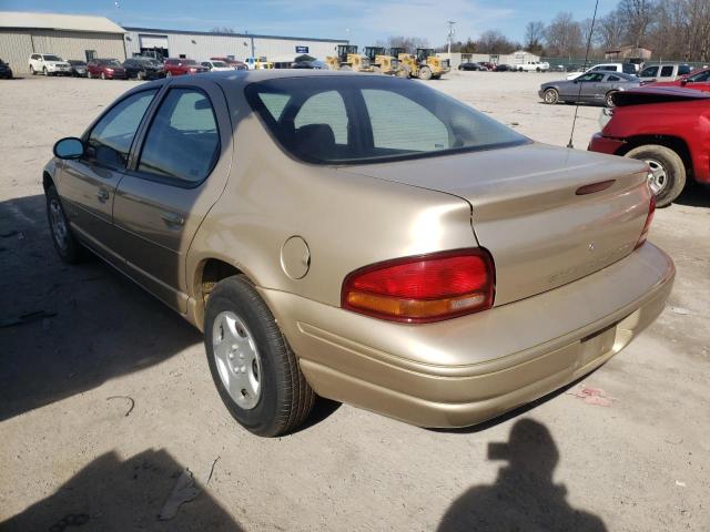 1B3EJ46X3WN338102 - 1998 DODGE STRATUS GOLD photo 2