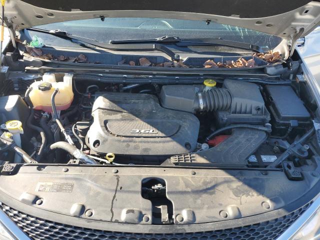 2C4RC1EGXHR637859 - 2017 CHRYSLER PACIFICA TOURING L PLUS SILVER photo 12