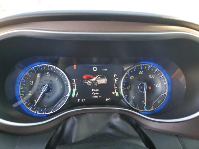 2C4RC1EGXHR637859 - 2017 CHRYSLER PACIFICA TOURING L PLUS SILVER photo 9