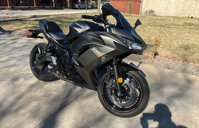 ML5EXER15PDA89123 - 2023 KAWASAKI EX650 R Сұр фото 1