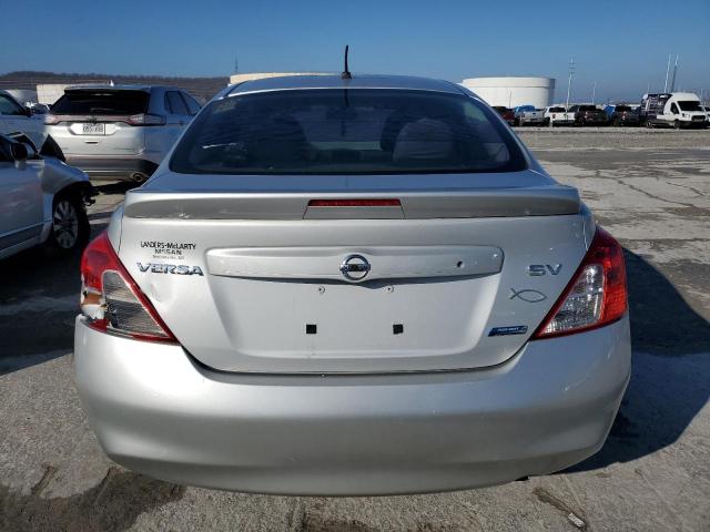 3N1CN7AP9DL889699 - 2013 NISSAN VERSA S SILVER photo 6