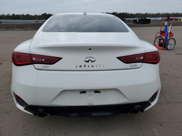 JN1CV7EL5HM320769 - 2017 INFINITI Q60 BASE WHITE photo 6