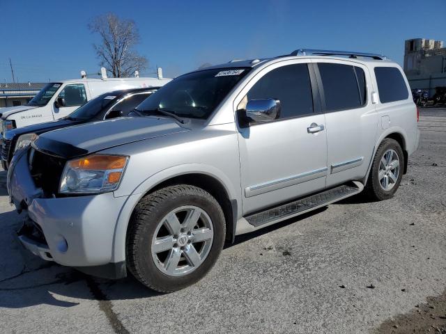 5N1BA0NF2CN618829 - 2012 NISSAN ARMADA SV SILVER photo 1