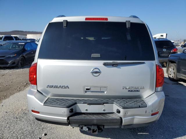 5N1BA0NF2CN618829 - 2012 NISSAN ARMADA SV SILVER photo 6