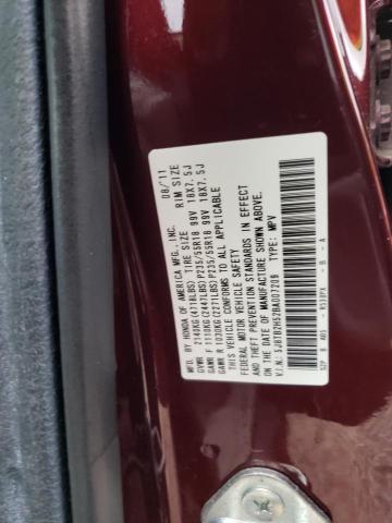 5J8TB2H52BA007209 - 2011 ACURA RDX TECHNOLOGY RED photo 12