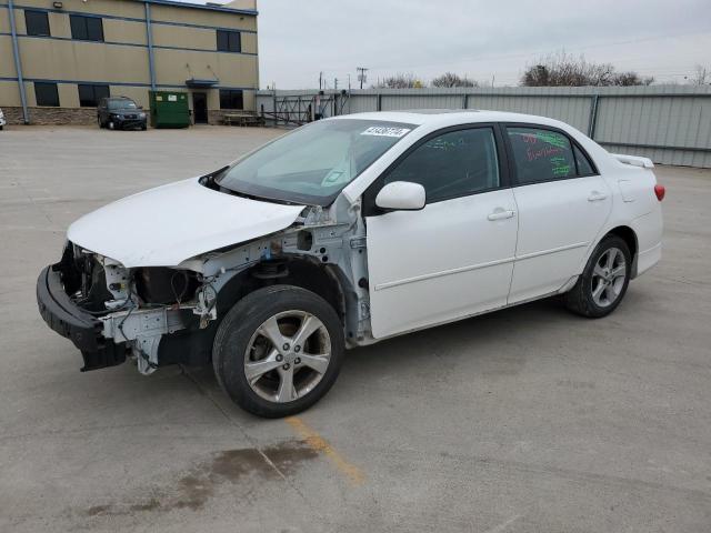 2T1BU4EE8BC707784 - 2011 TOYOTA COROLLA BASE WHITE photo 1