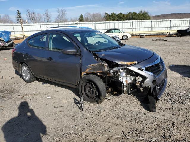 3N1CN7AP2GL914382 - 2016 NISSAN VERSA S GRAY photo 4