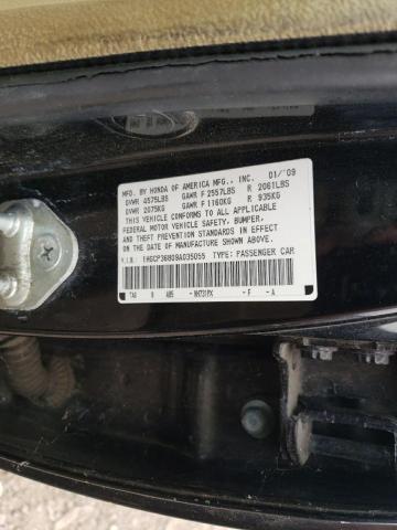 1HGCP36809A035055 - 2009 HONDA ACCORD EXL BLACK photo 13