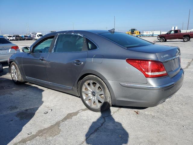 KMHGH4JF3BU036547 - 2011 HYUNDAI EQUUS SIGNATURE GRAY photo 2