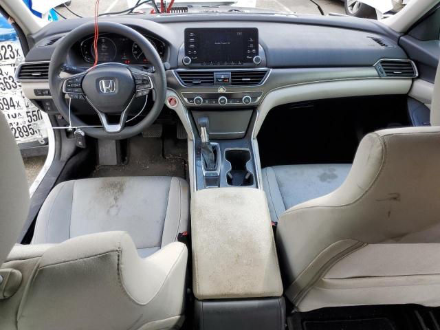 1HGCV1F19JA066273 - 2018 HONDA ACCORD LX WHITE photo 8