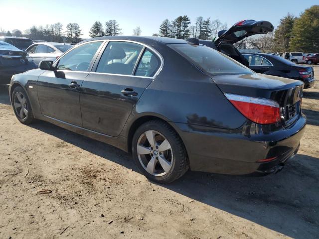 WBANV13508BZ48576 - 2008 BMW 528 XI BLACK photo 2