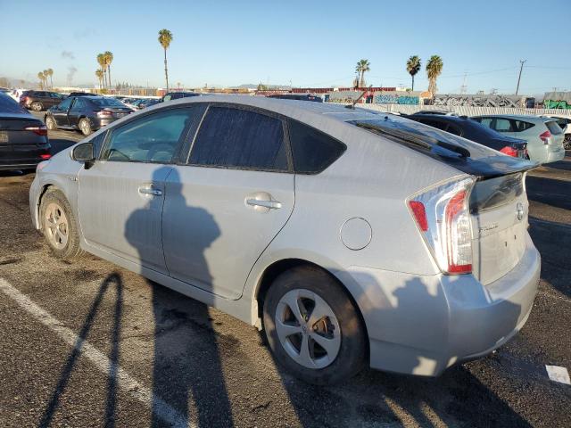 JTDKN3DU8E0378177 - 2014 TOYOTA PRIUS SILVER photo 2