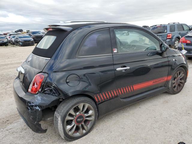 3C3CFFJH8ET190194 - 2014 FIAT 500 ABARTH BLACK photo 3