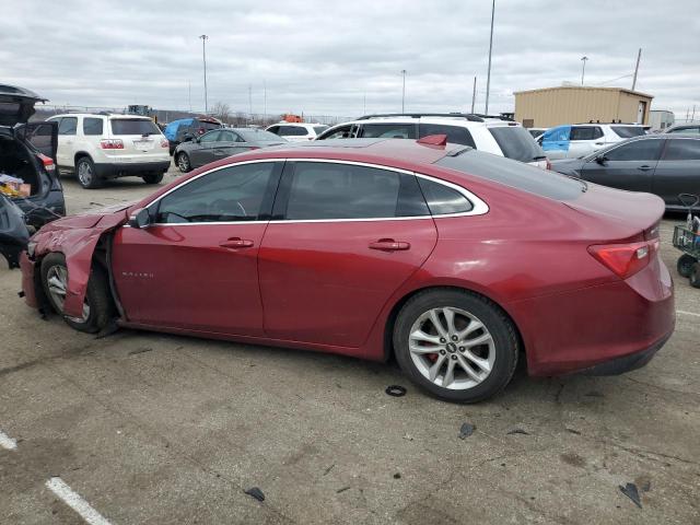 1G1ZE5ST8HF284752 - 2017 CHEVROLET MALIBU LT RED photo 2