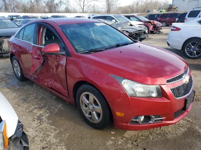 1G1PF5SC5C7146688 - 2012 CHEVROLET CRUZE LT RED photo 4