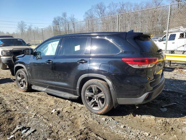 5TDDZRFH7KS705872 - 2019 TOYOTA HIGHLANDER LIMITED BLACK photo 2