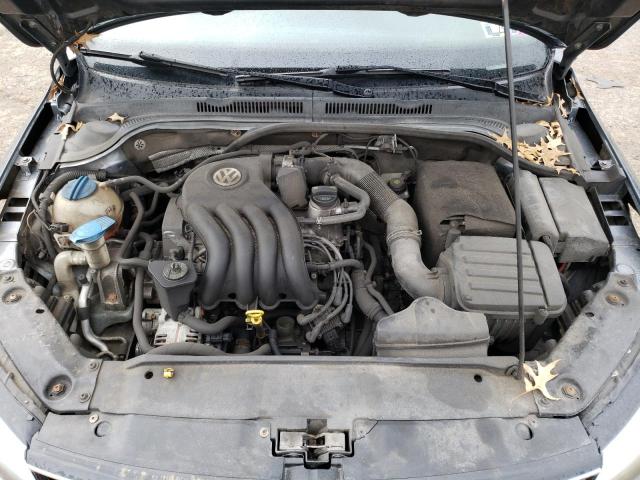 3VW2K7AJ3FM265968 - 2015 VOLKSWAGEN JETTA BASE GRAY photo 11