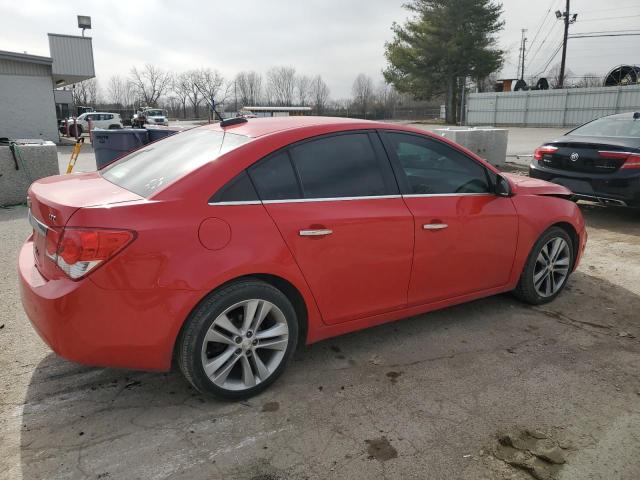 1G1PG5SB3G7104207 - 2016 CHEVROLET CRUZE LIMI LTZ RED photo 3