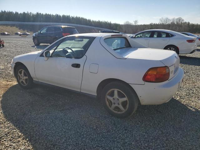 JHMEH6169VS004627 - 1997 HONDA CIVIC DEL SOL SI WHITE photo 2