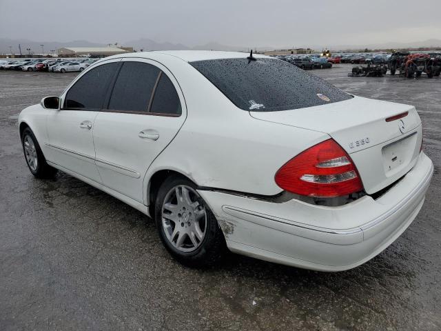 WDBUF56J76A809333 - 2006 MERCEDES-BENZ E 350 WHITE photo 2