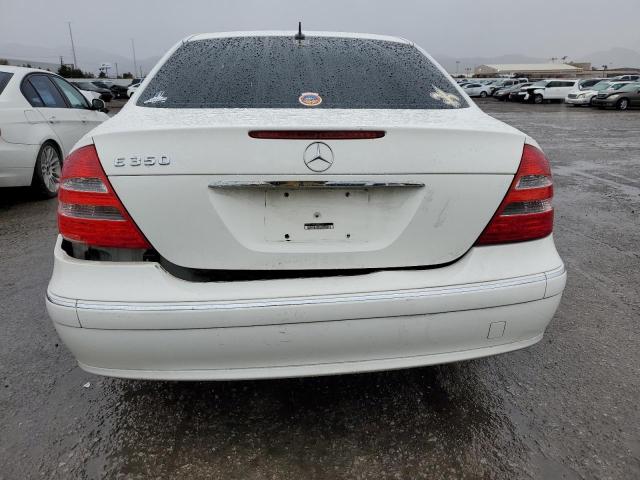 WDBUF56J76A809333 - 2006 MERCEDES-BENZ E 350 WHITE photo 6