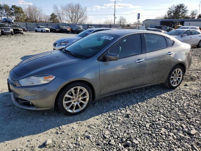 1C3CDFCH5DD711394 - 2013 DODGE DART LIMITED GRAY photo 1