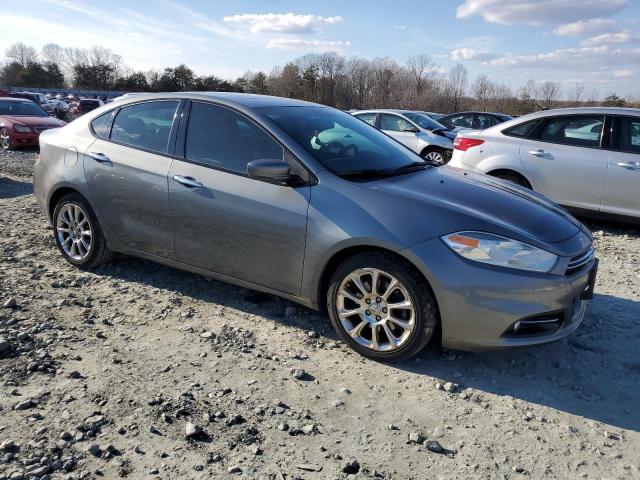 1C3CDFCH5DD711394 - 2013 DODGE DART LIMITED GRAY photo 4