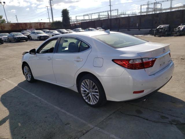 JTHBK1GG2F2176894 - 2015 LEXUS ES 350 WHITE photo 2