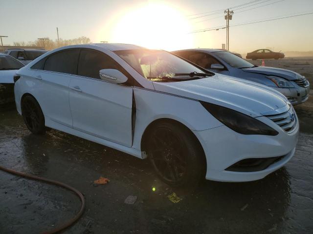 5NPEB4AC7EH909461 - 2014 HYUNDAI SONATA GLS WHITE photo 4