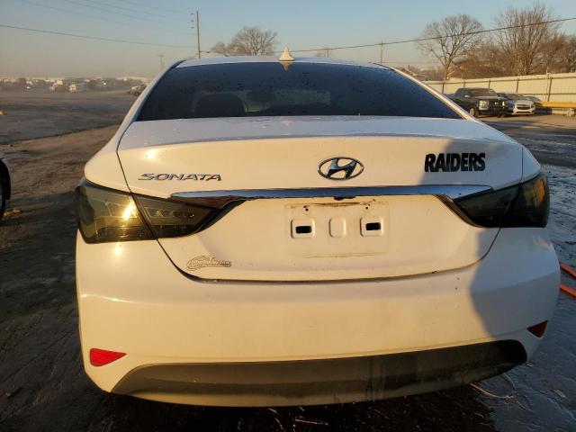 5NPEB4AC7EH909461 - 2014 HYUNDAI SONATA GLS WHITE photo 6