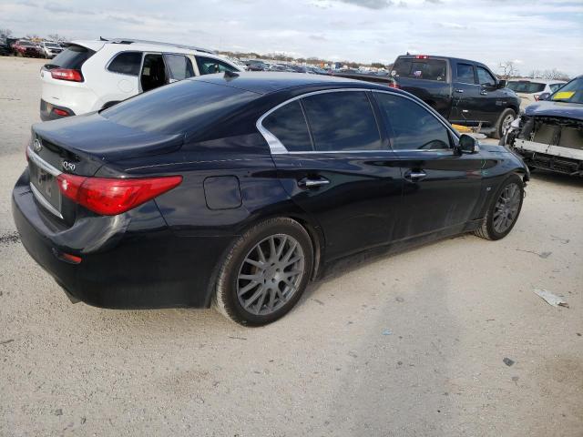 JN1BV7AP6EM672713 - 2014 INFINITI Q50 BASE BLACK photo 3