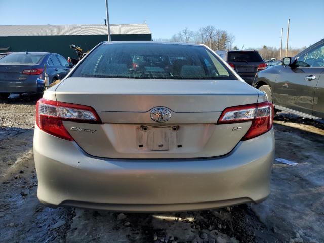 4T4BF1FK8ER366425 - 2014 TOYOTA CAMRY L GOLD photo 6