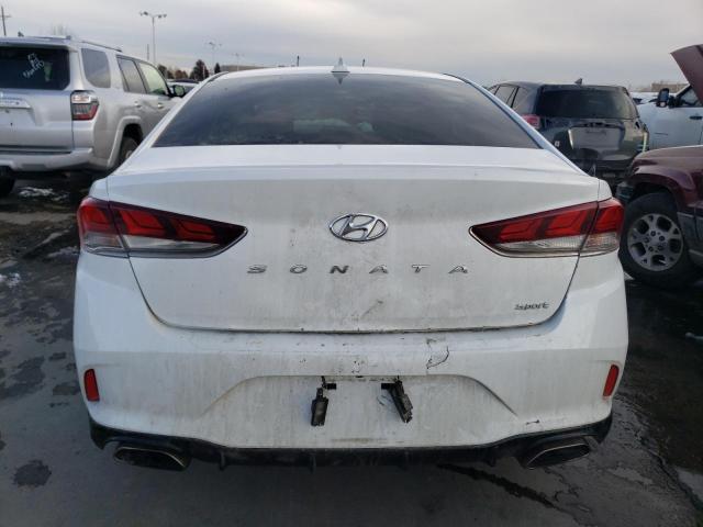 5NPE34AF1JH724176 - 2018 HYUNDAI SONATA SPORT WHITE photo 6