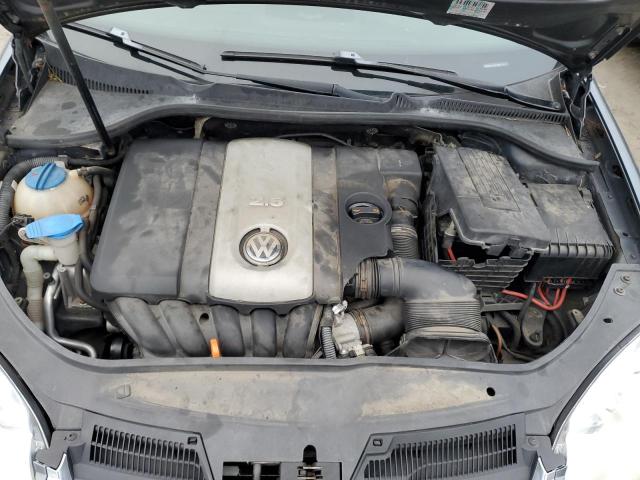 3VWRZ71K09M077416 - 2009 VOLKSWAGEN JETTA SE GRAY photo 11