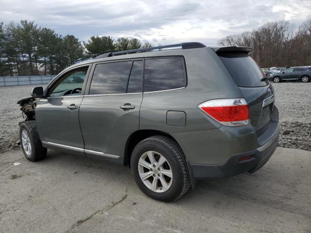 5TDBK3EH1DS217787 - 2013 TOYOTA HIGHLANDER BASE Жасыл фото 2