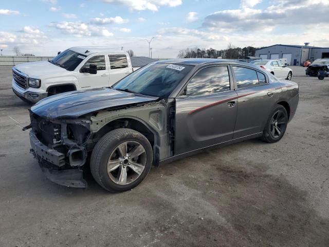 2C3CDXHG2GH318076 - 2016 DODGE CHARGER SXT GRAY photo 1