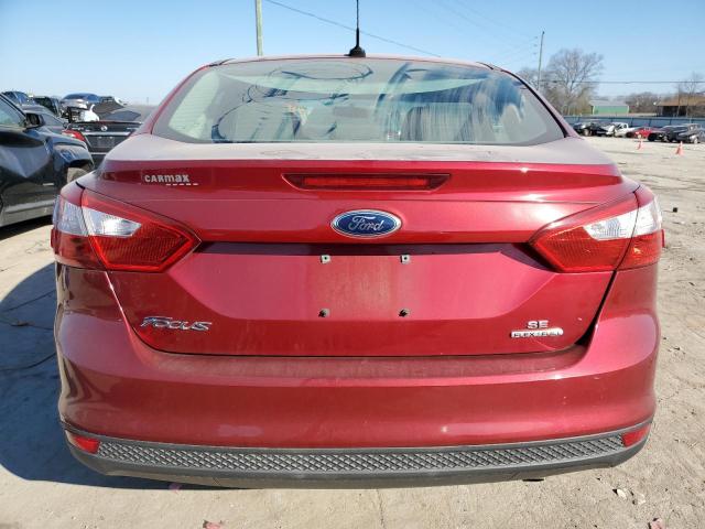 1FADP3F29DL241055 - 2013 FORD FOCUS SE RED photo 6