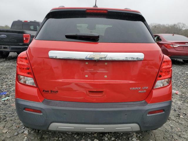 3GNCJTSB2FL240504 - 2015 CHEVROLET TRAX LTZ RED photo 6