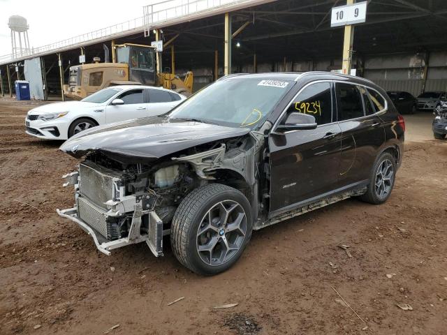 WBXHT3C37GP884749 - 2016 BMW X1 XDRIVE28I შავი ფოტო 1